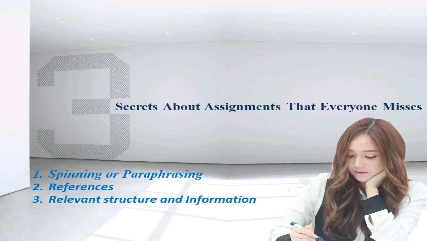 3 Secrets About Assignments That Everyone Misses