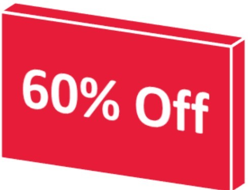 60% off