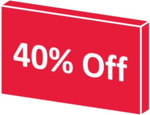 Get 40% off